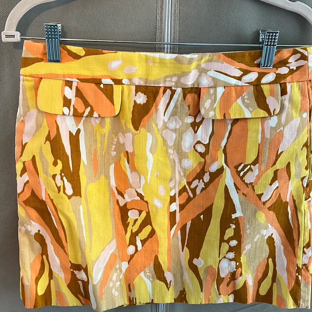 J. Crew Autumn Colors, Pencil Skirt, Pockets SIZE 0